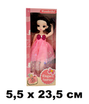 Кукла "Elegant Fashion" | 5,5 х 23,5 см | розовый