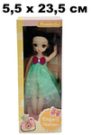 Кукла "Elegant Fashion" | 5,5 х 23,5 см | зеленый