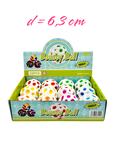 Мяч-попыргун "Bouncy Ball" | d=6.3cm | микс | 12шт уп | цена за шт