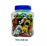 Машинки в банке | 7.5 cm | 26шт в банке | цена за 1шт | микс