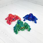 Шарнирная 3D-фигурка "Паук" | 9см | 3 вида в ассорти