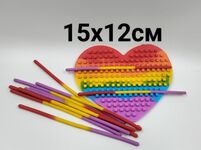 НОВИНКА Поп-ит "Сердечко" | 15 х 12 см