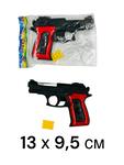 !Игрушечный пистолет в пакете | 13 x 9,5 см