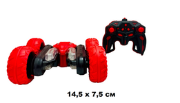 BY035 Машинка "Stunt Car" на Р/у красная 14,5 см