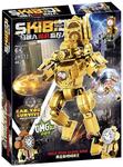 Конструктор "Skibidi Toilet. Gold Titan Clock King" | 30 х 39,5 см | 462 элем