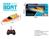 Игрушка на р/у "Катер: Speed Boat" | 24 x 10,5 cm | свет/радиус действия 6-8м