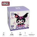 Конструктор 3D из мини блоков "XINZ Куроми" | 9,5 x 9,5 cm | 468 дет.