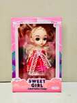 DX537 Кукла Sweet Girl микс 16см (6шт упаковка)