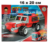 11050B-3 Конструктор "City Fire" | 16 x 20 | 99+ деталей