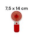 Мини вентилятор "FAN" | 7,5 x 14 cm | микс