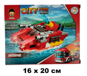 11050B-7 Конструктор "City Fire" | 16 x 20 | 96+ деталей