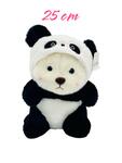 Мягконабивная игрушка "Мишка в костюме Панды" | 25 cm
