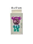 Портативный вентилятор "Мишка Bearbrick" | 8 x 17 cm | микс