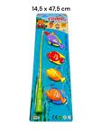 Набор рыбалки на листе "Fishing Game" | 14,5 x 47,5 cm | 5 предметов