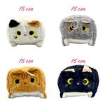 Мягконабивная игрушка "Кот-куб" | 15 см | микс
