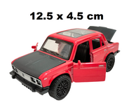 Металл инерц. машина "АвтоВАЗ" 12.5 х 4,5 см | в коробке | подвижные элементы