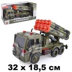 Инерционная военная машина 1:16 "РСЗО" | 32 x 18,5 cm | свет/звук