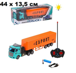 Детская игрушка на р/у "Грузовик" | 44 x 13,5 см | свет/аккумулятор/usb шнур