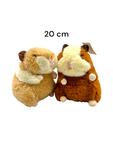 Мягконабивная игрушка "Хомяк" | 20 cm | микс