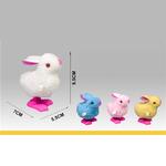 Заводная игрушка "Кролик" | 9 cm | микс