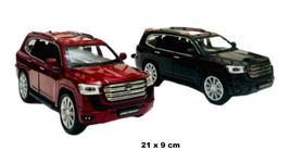 TLC-300 Машина металл TOYOTA LC-300 микс | дым/свет/звук 21см