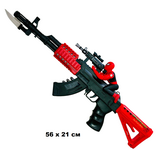 AR-SM Автомат АК-47 "SPIDER-MAN", свет/звук 56 см