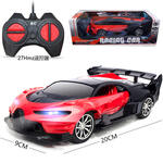 Машина на радиоуправлении "Bugatti" 1:18 | 24,5 x 8 см | красный