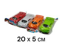 Машина пласт. в пакете "Bugatti" | 20 x 5 см | микс