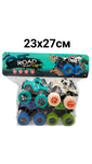 Набор машин в пакете "Monster Truck 4x4" | 23 x 27 см | 4шт уп | цена за уп