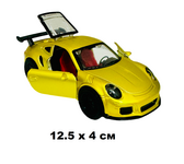 Металл инерц. машина "Porche 911" 12.5 х 4 см | в коробке | подвижные элементы