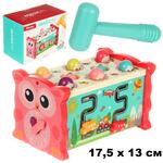 Развивающая игрушка "Забавная сова" 17,5 х 13 см